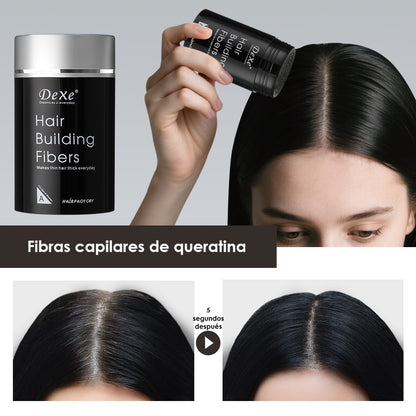 Fibras capilares de queratina