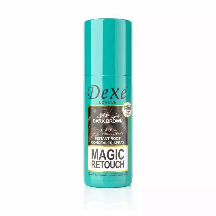 Magic Retouch Dexe – Spray Retocador de Raíces y Densidad Capilar, Cobertura Instantánea en 3 Segundos, Efecto Volumen, Resistente al Agua ⚡🔥