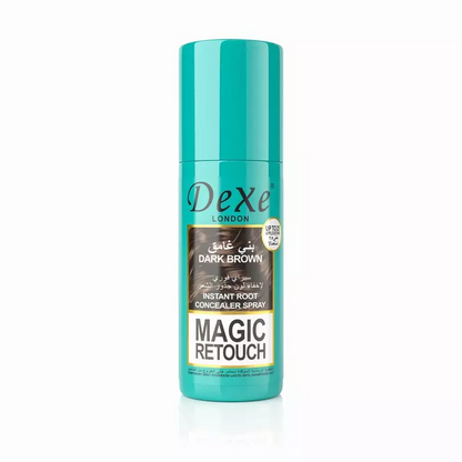 Magic Retouch Dexe – Spray Retocador de Raíces y Densidad Capilar, Cobertura Instantánea en 3 Segundos, Efecto Volumen, Resistente al Agua ⚡🔥